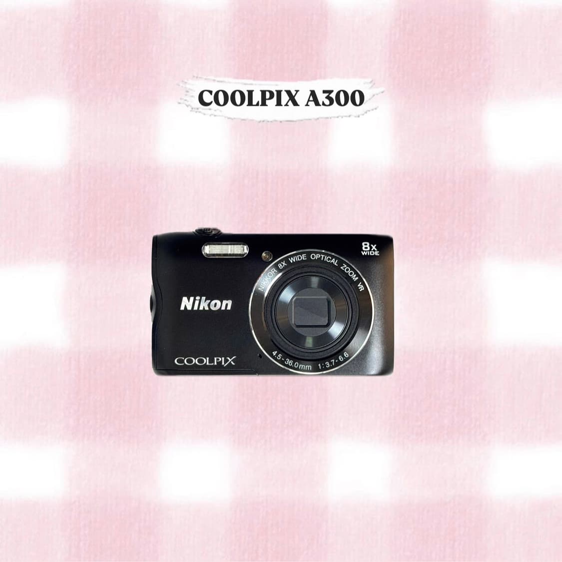 니콘 쿨픽스 A300 (S3700) 블랙 빈티지디카 상품이미지1