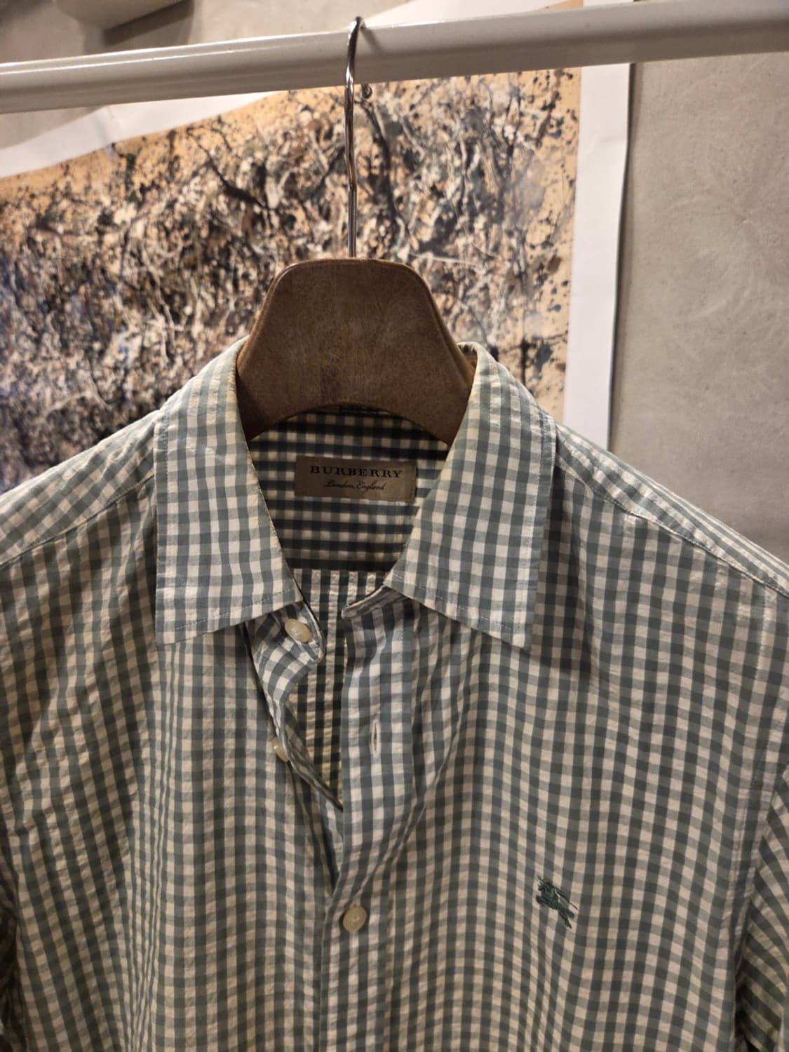 버버리 깅엄패턴 셔츠 상품이미지6