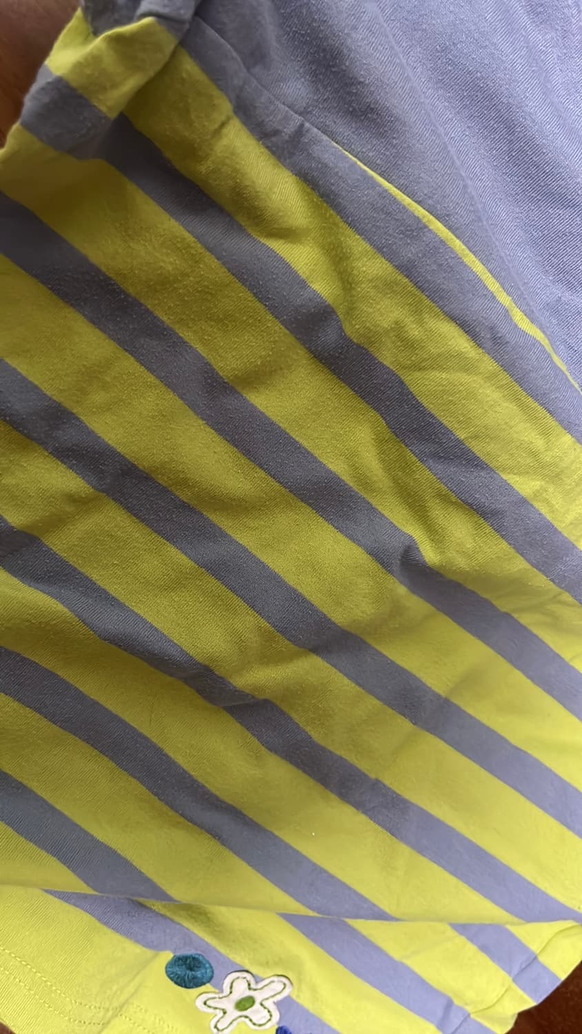 줄무늬 반소매 티셔츠 상품이미지4