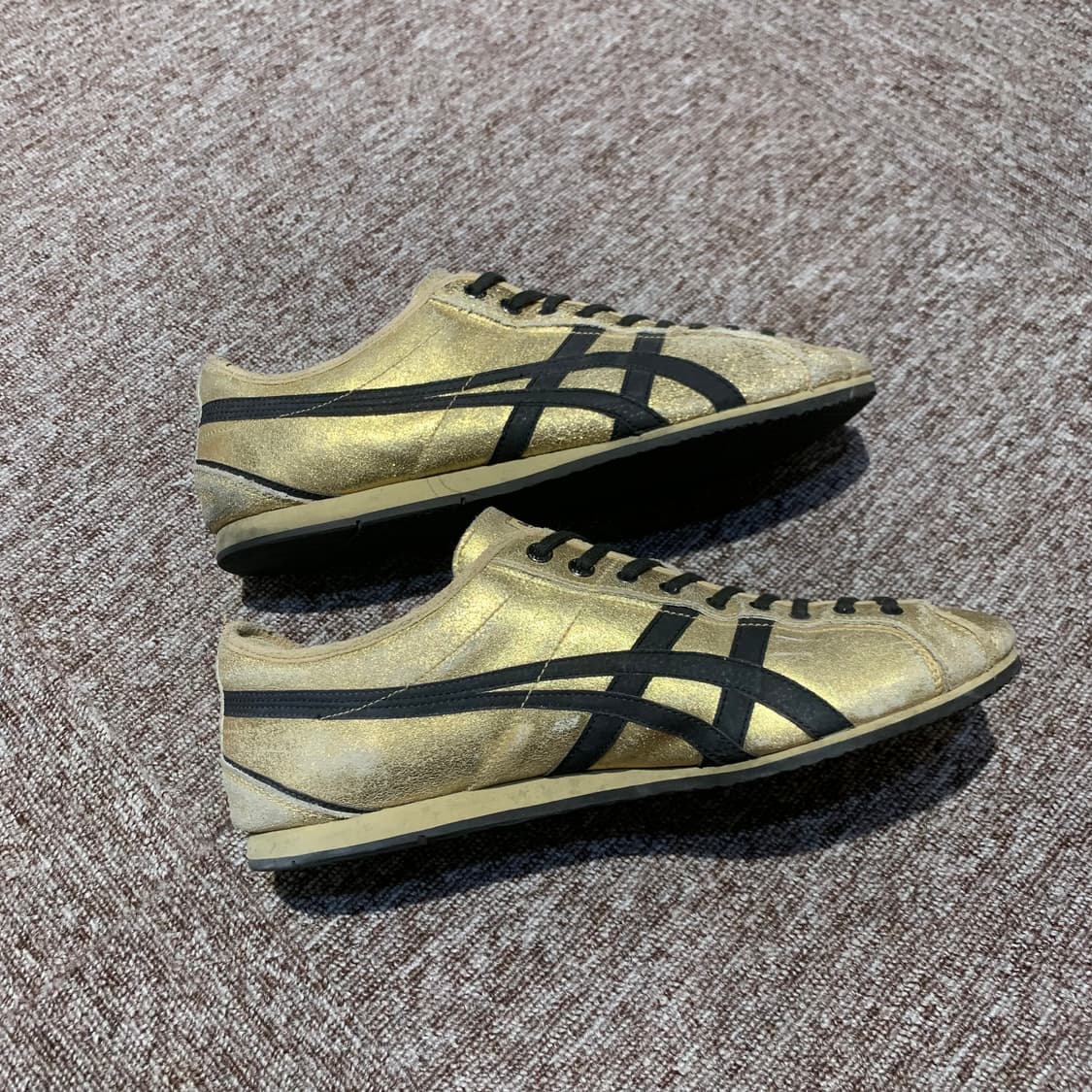 280) 오니츠카 타이거 골드&블랙 상품이미지3