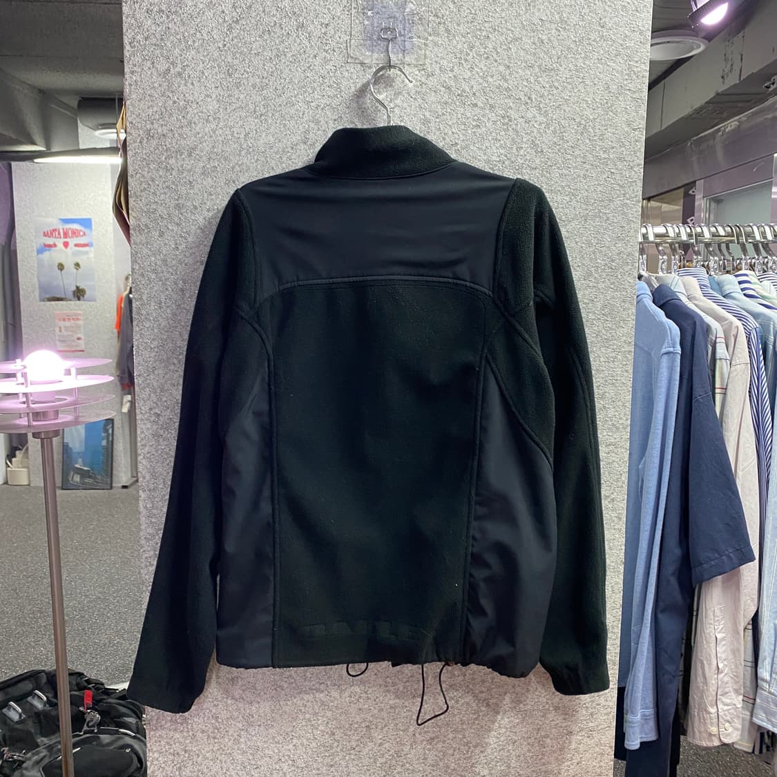 오클리 플리스 집업 블랙 자켓  B4158 상품이미지4