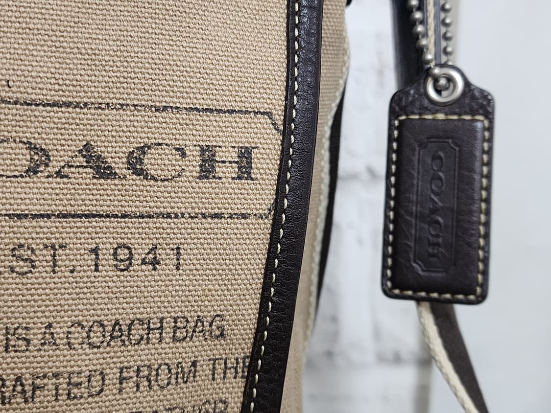 코치 메신저백 숄더백 크로스백 캔버스백 BF15 상품이미지2