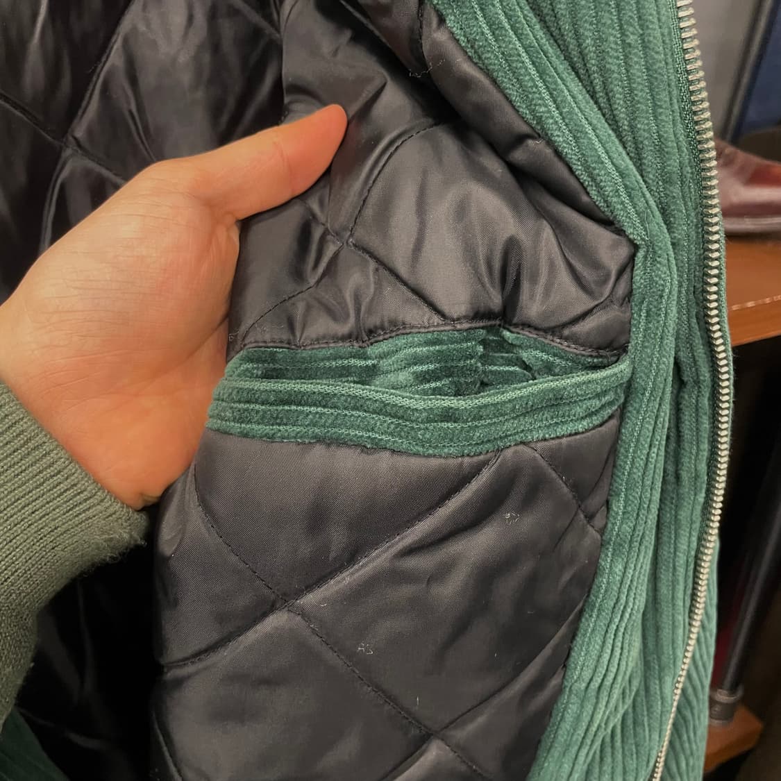 오베이 노매드 코듀로이 퀼팅 누빔 자켓 상품이미지8