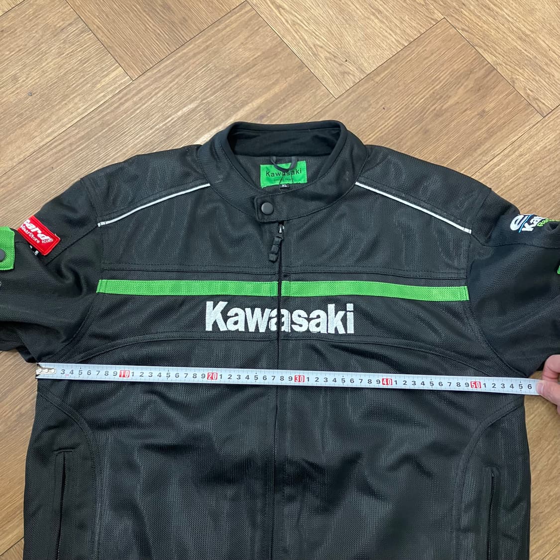N135 가와사키 레이싱 바이커 자켓 상품이미지6