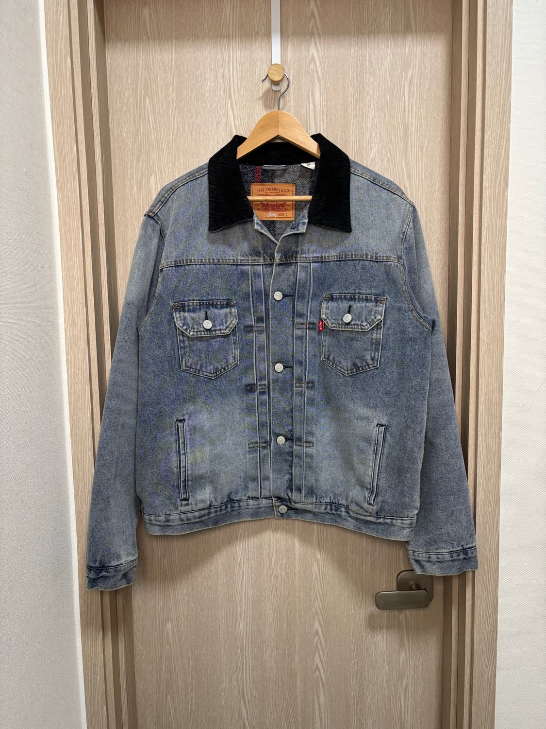 23FW)리바이스X스투시 프리미엄 트러커자켓L/105 상품이미지2