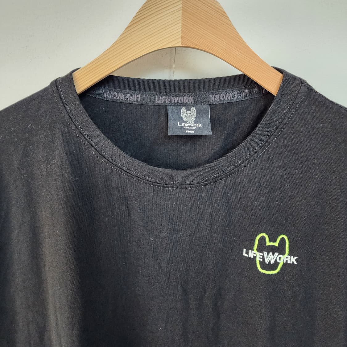 라이프워크 블랙 롱 원피스 상품이미지2