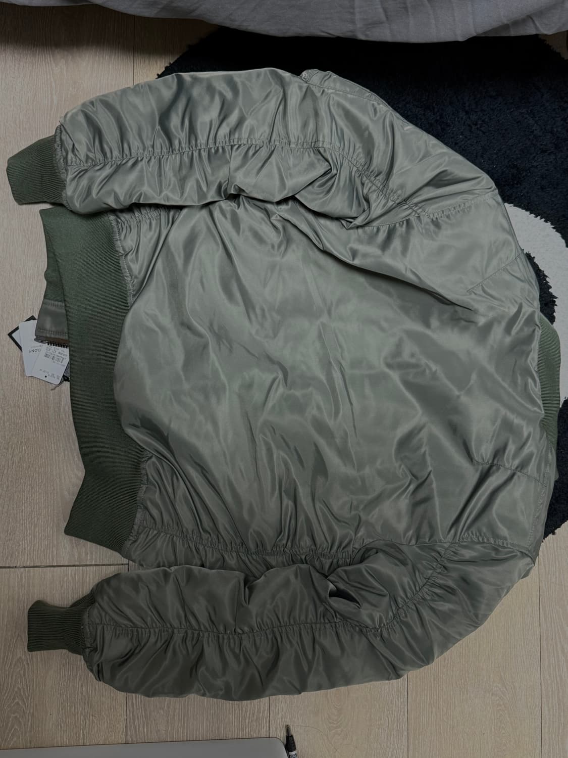 일본 휴스톤사 houston사  항공점퍼 ma-1 / ma1 새상품 상품이미지5