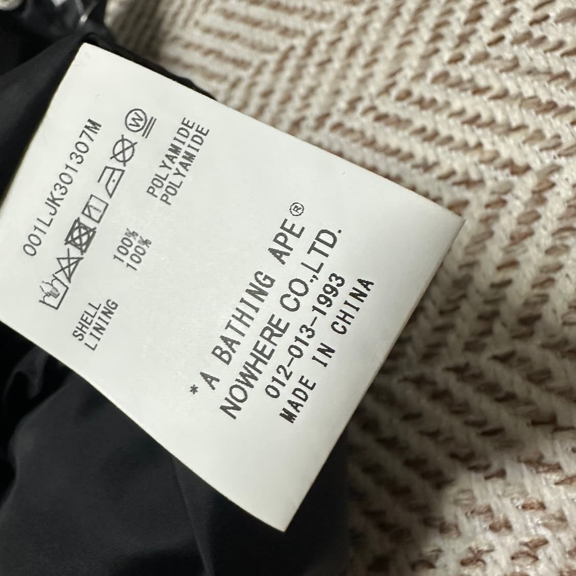 BAPE ink camo coach jacket 상품이미지4