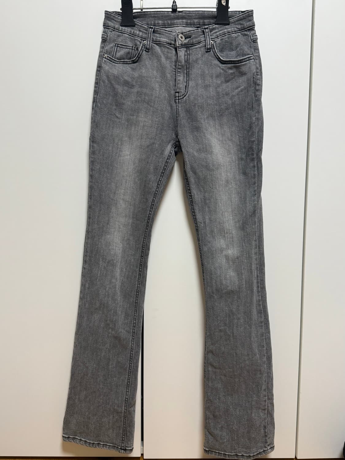 쓰리타임즈 5502 부츠컷 그레이 진 (단종) 상품이미지5