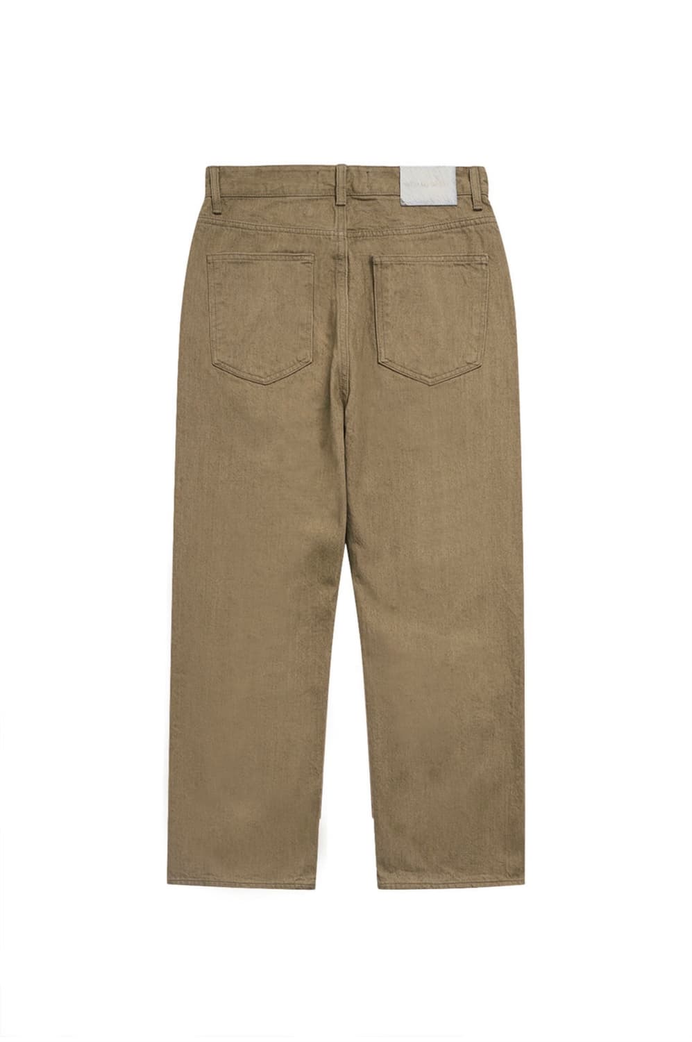 [M] STU 스트라이프 셀비지 데님 팬츠 베이지 상품이미지5