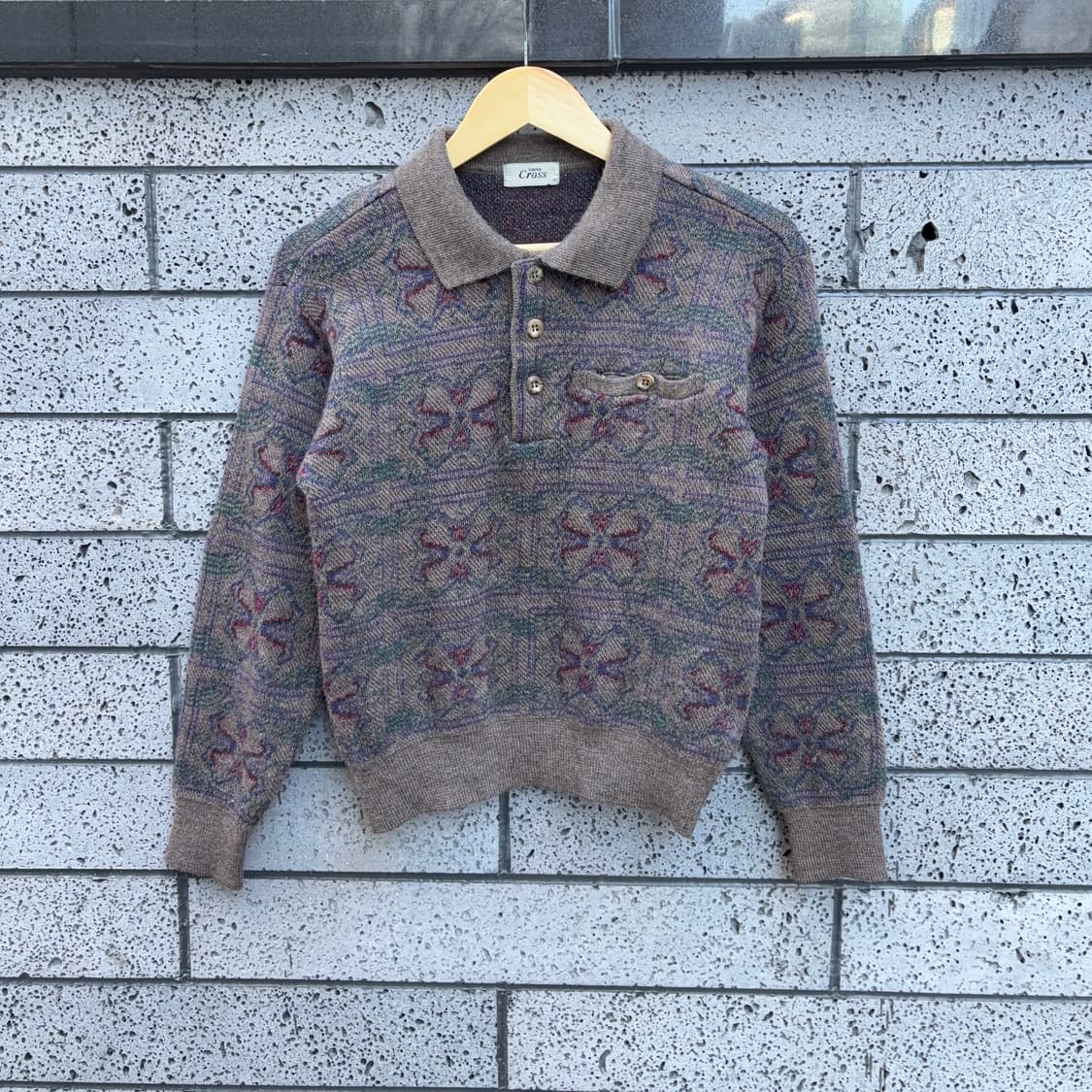 Tokyo Cross 페어아일 니트 풀오버 상품이미지1