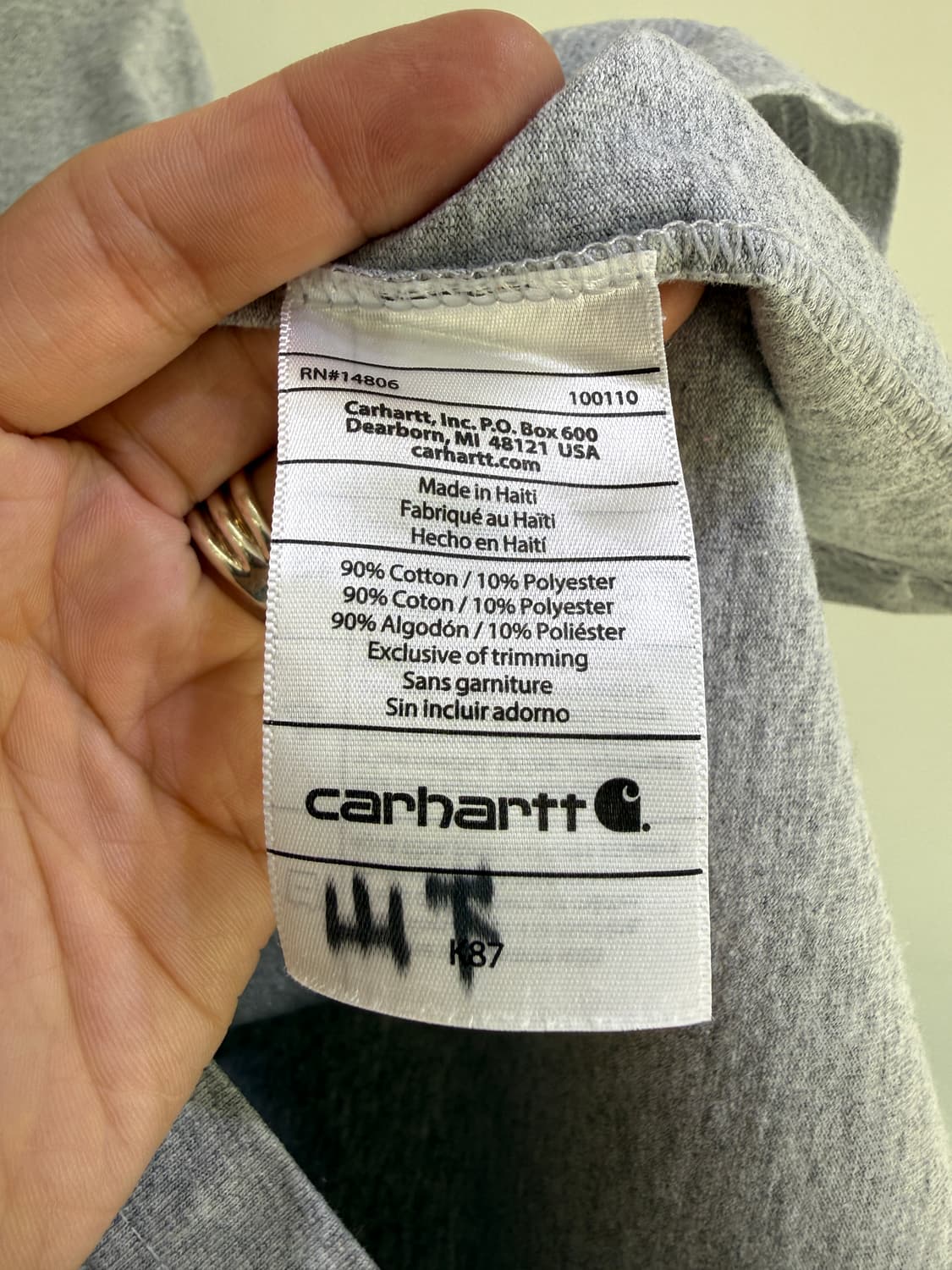 CARHARTT 포켓 티셔츠  상품이미지6