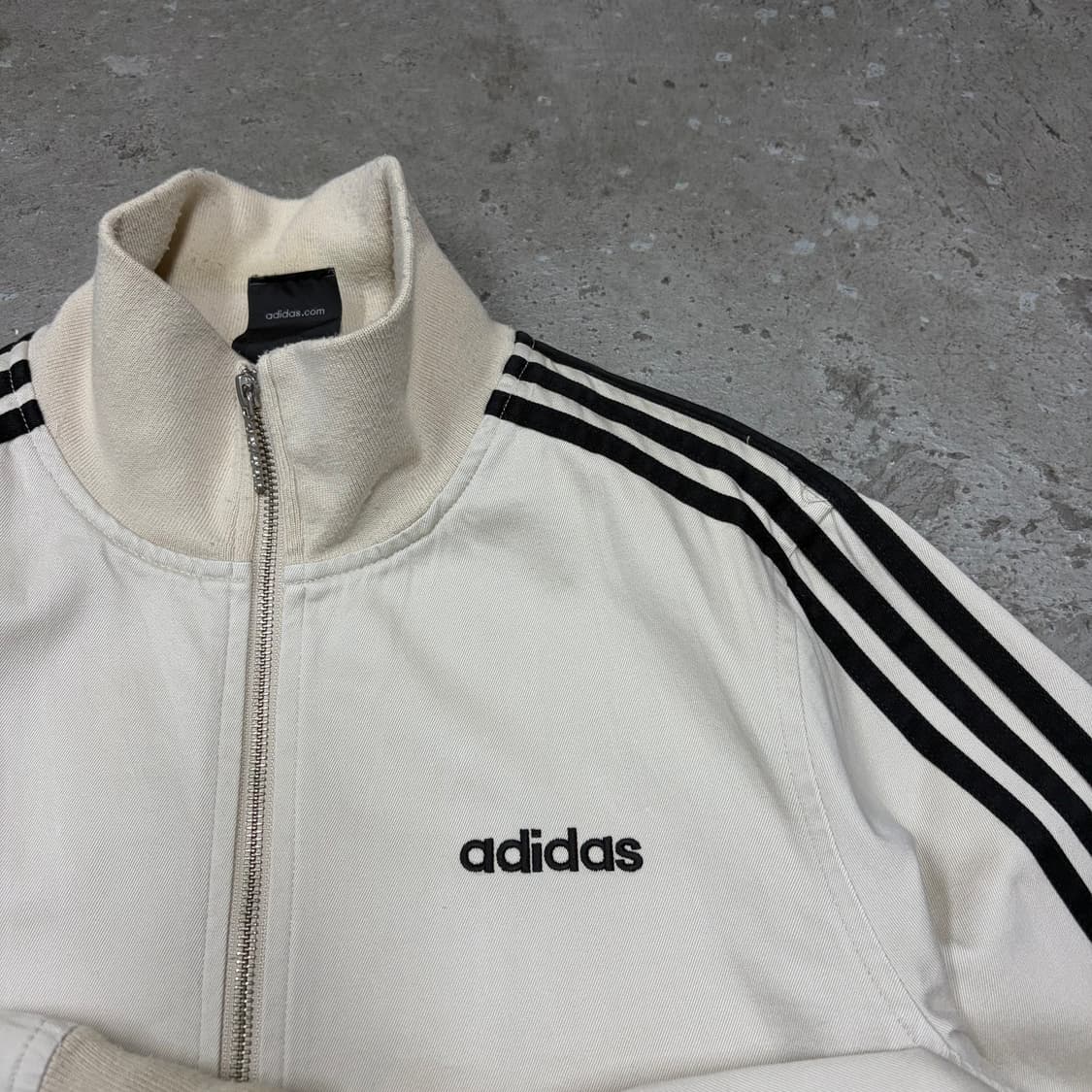 아디다스 베이지 면 자켓[2465] 상품이미지5