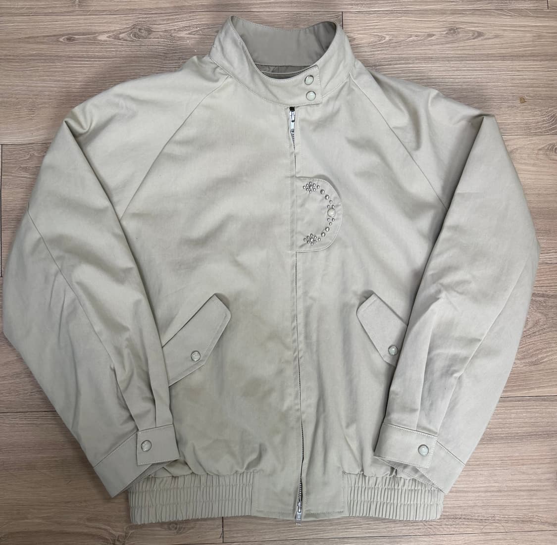 오피쉬 베이지 자켓 상품이미지1