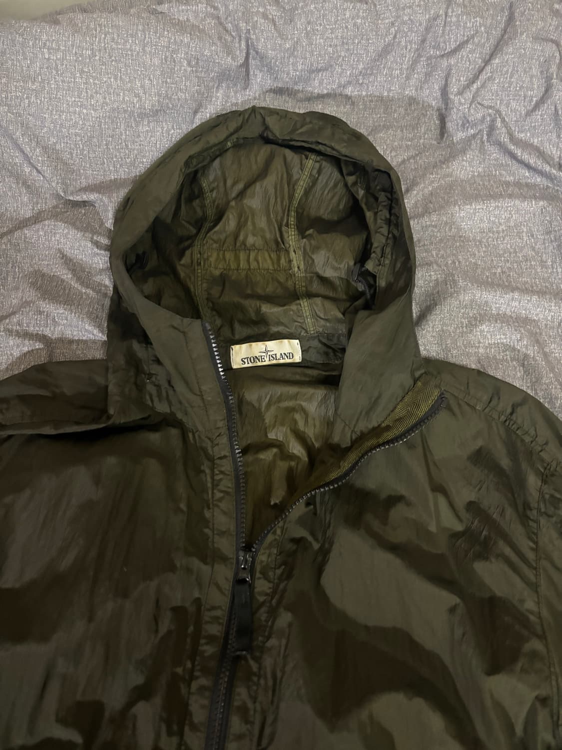 스톤아일랜드 나일론 메탈 와트로 바람막이 L 상품이미지3