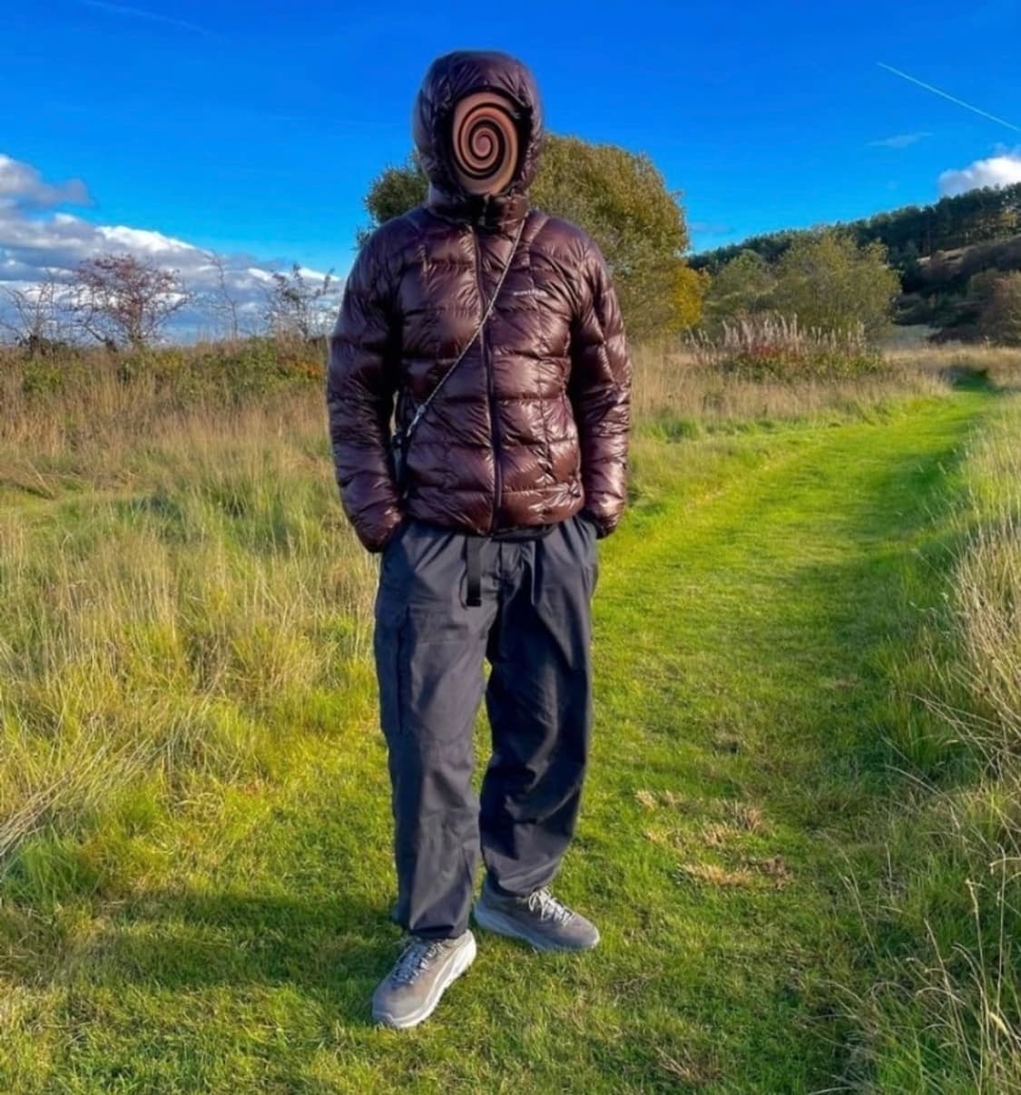 몽벨 수페리어 다운후디 초코 상품이미지1