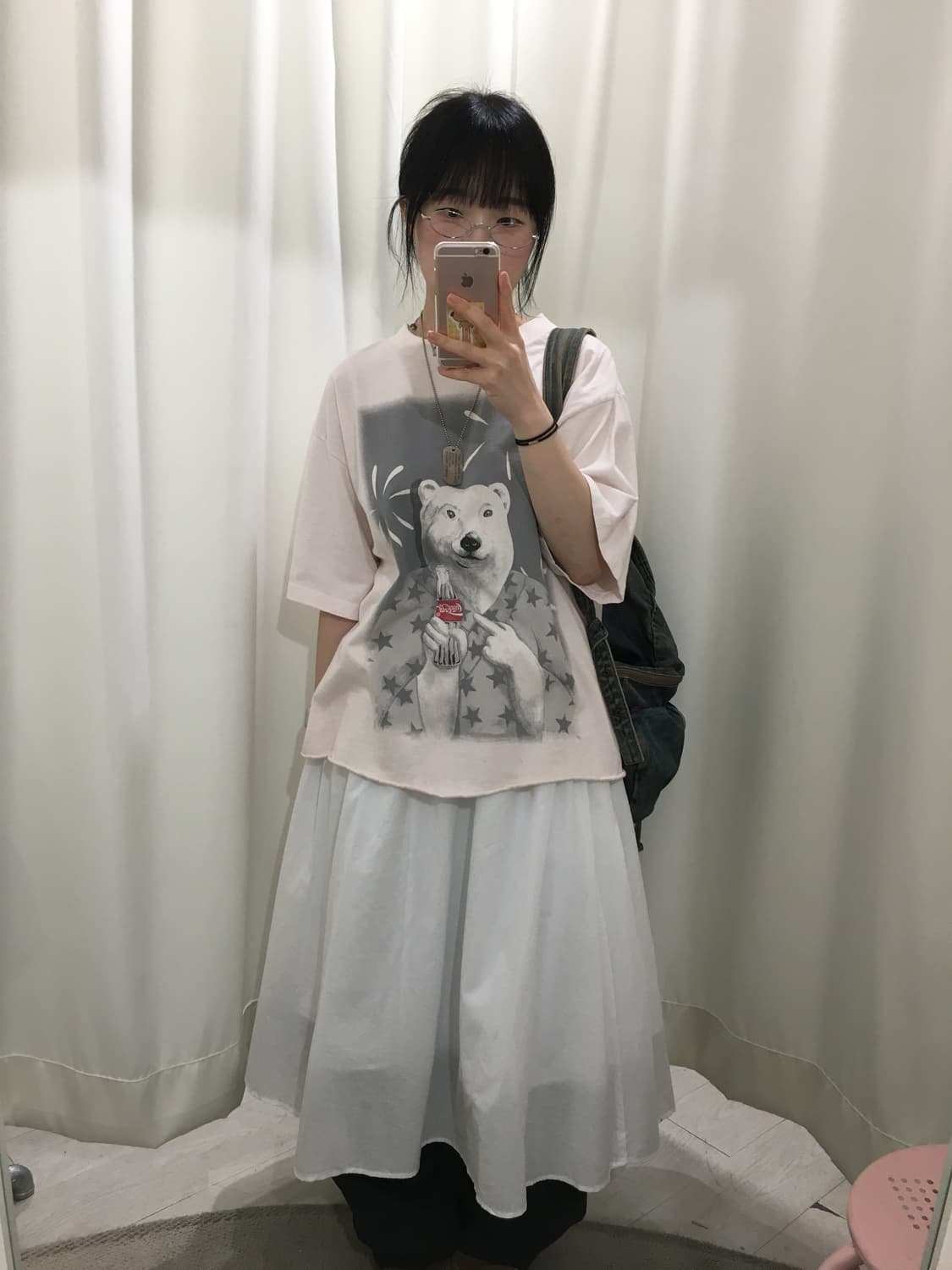 white midi skirt 상품이미지1