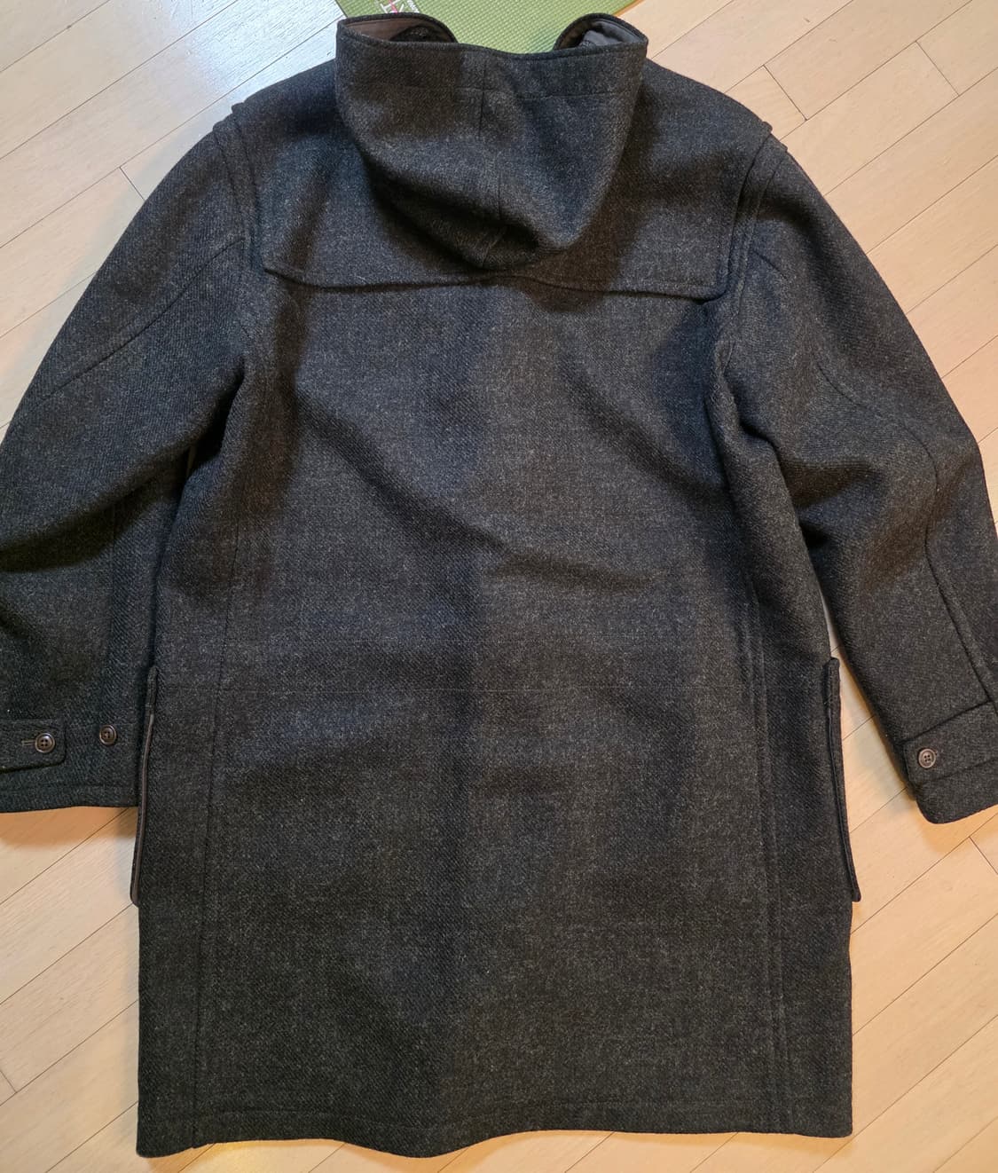 RRL 랄프로렌 / 멜란지 울 헤비 더플코트 XXL 상품이미지4