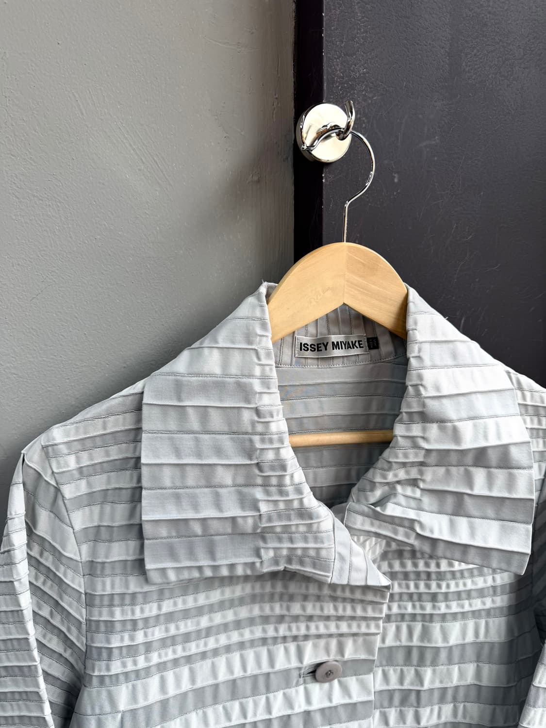 2/ 이세이미야케 콘도르 스트레치 코트 자켓 상품이미지4