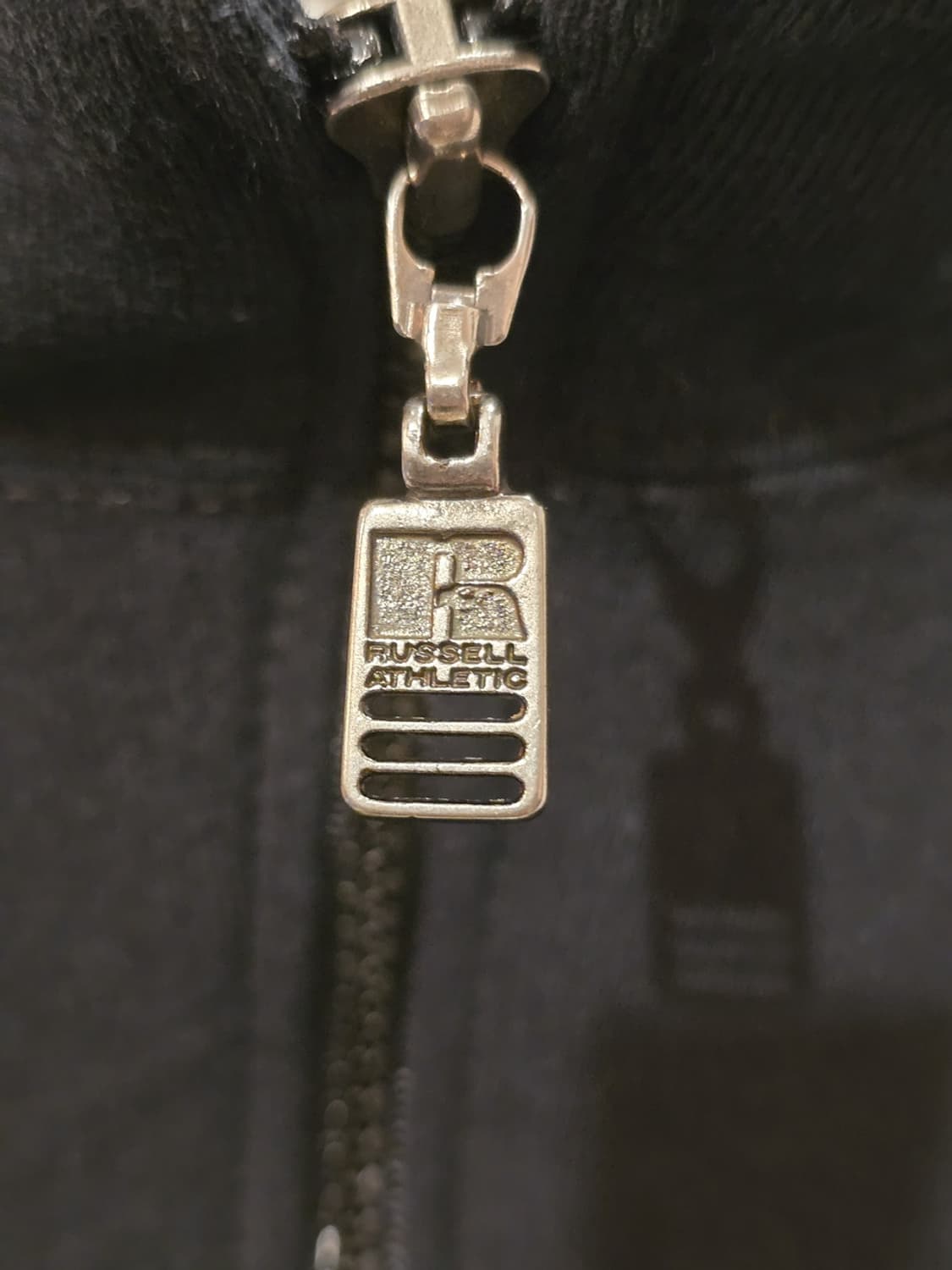 90s RUSSELL Black 쿼터집업/made in U.S.A 상품이미지5