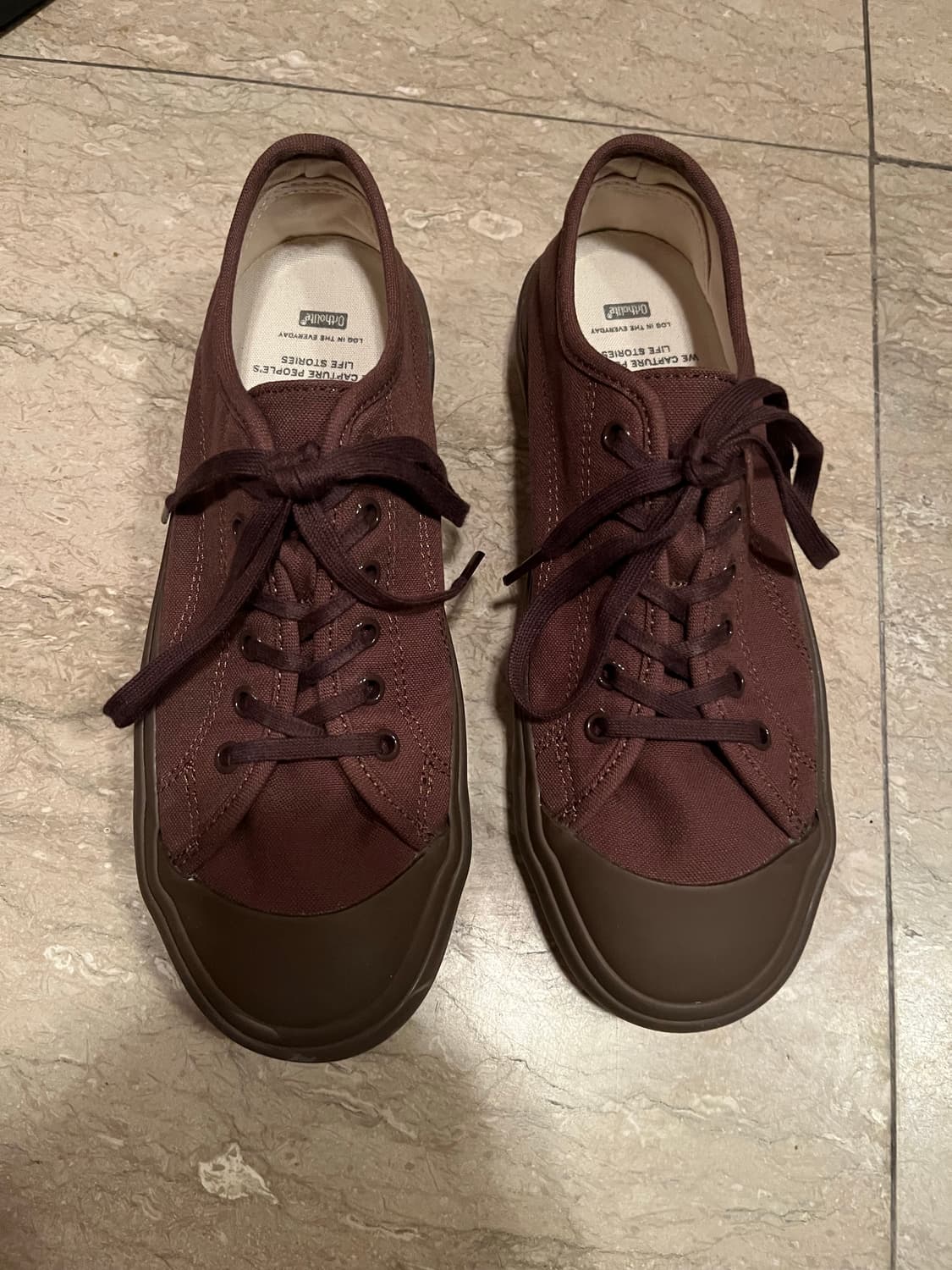 그라퍼리즈 mild shoes 브라운 상품이미지1