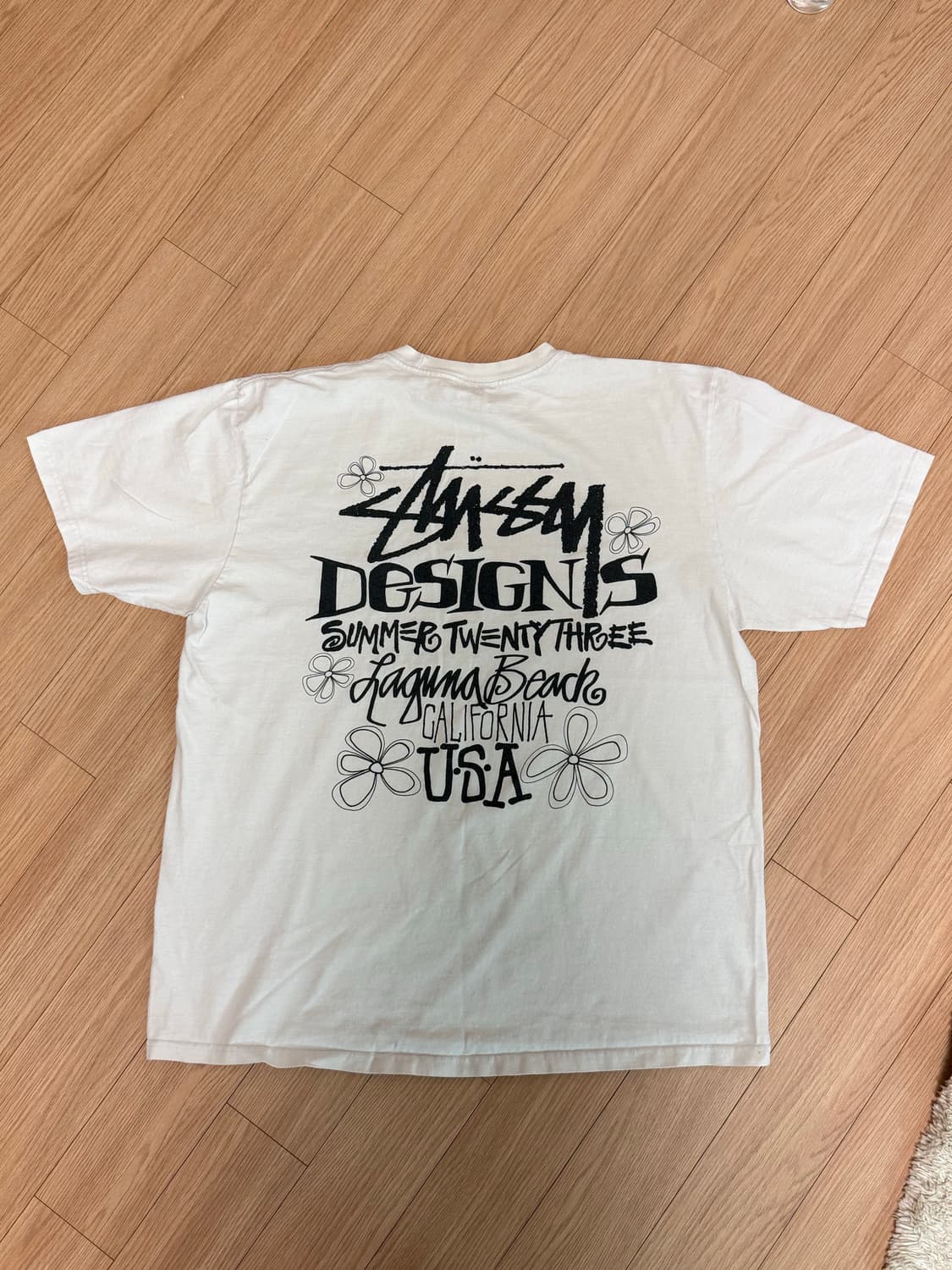 Stussy 스투시 썸머 LB 티셔츠 화이트 상품이미지1