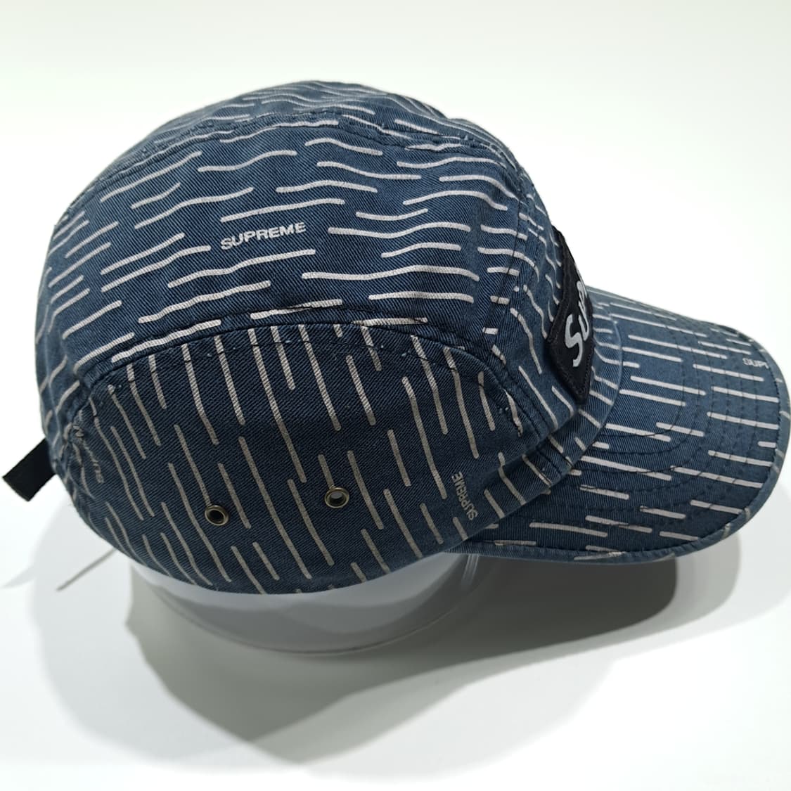 CK150 슈프림 미국판 레인카모 네이비 캠프캡 모자 상품이미지4
