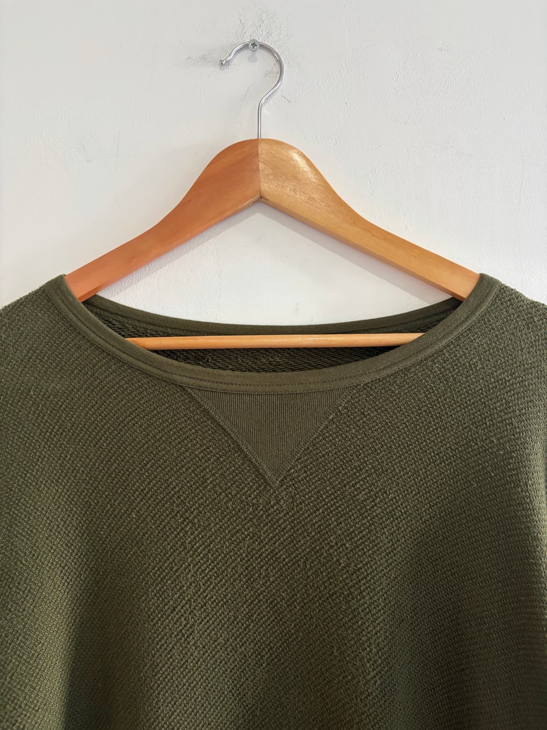 Porterclassic 써멀 롱슬리브 카키 상품이미지2