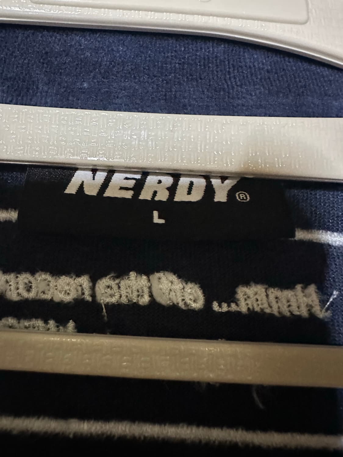 널디 져지 널디벨벳 네이비 트랙탑 라지  널디벨벳져지 상품이미지6