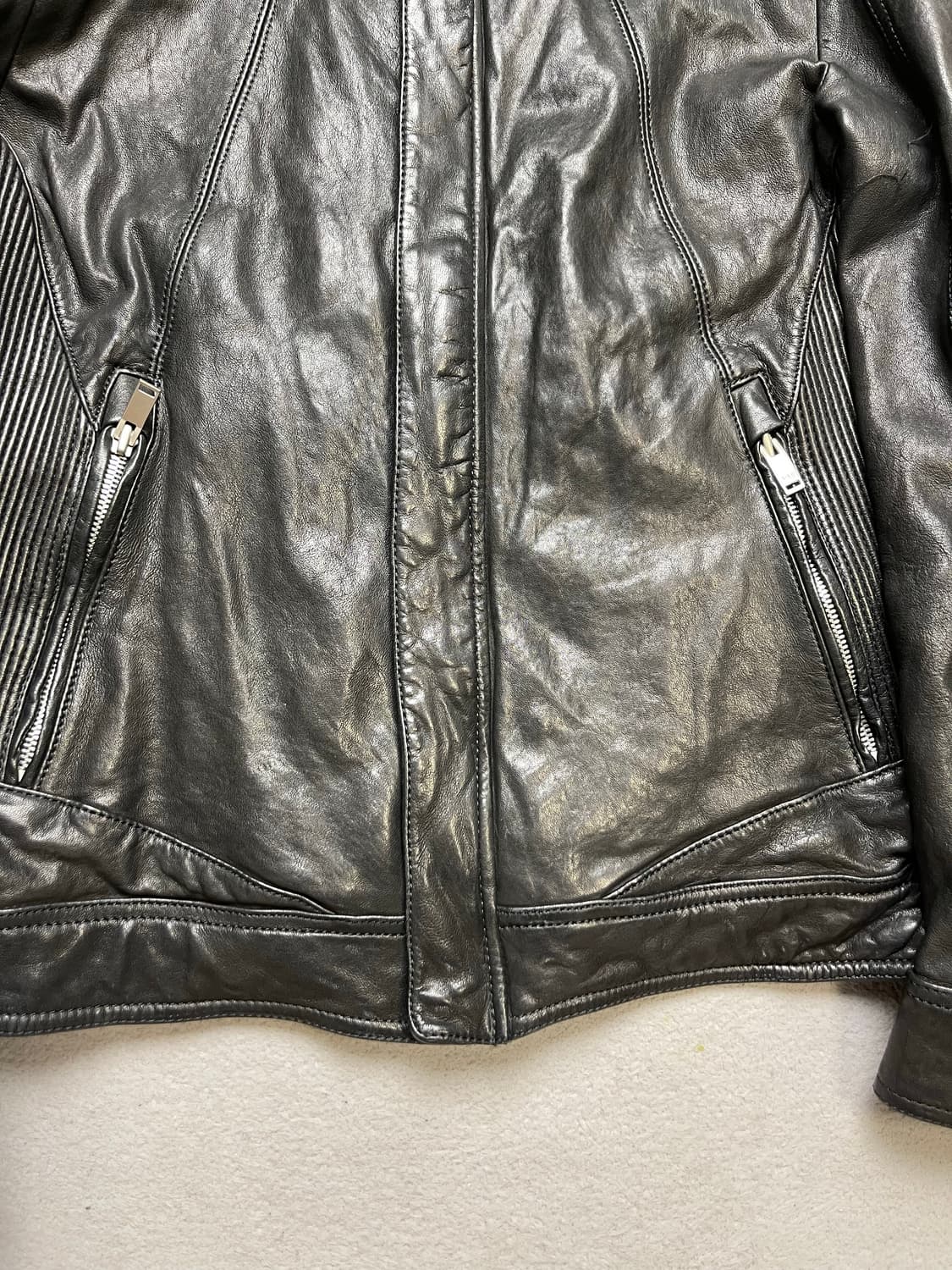 [100] SIEG 지이크 양가죽자켓 - 라이더자켓 상품이미지7