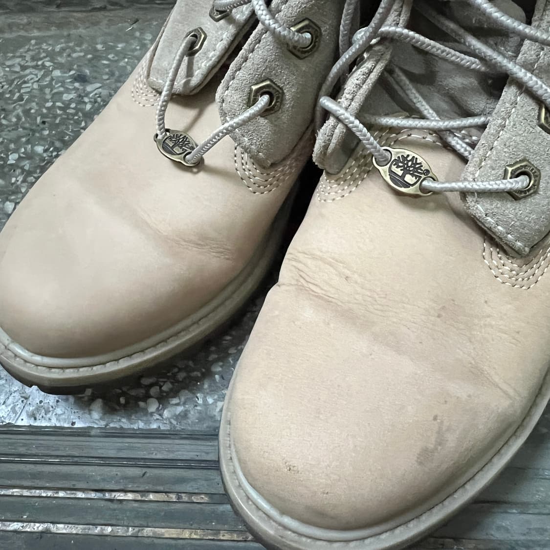 팀버랜드 롤탑 베이지 부츠 상품이미지6