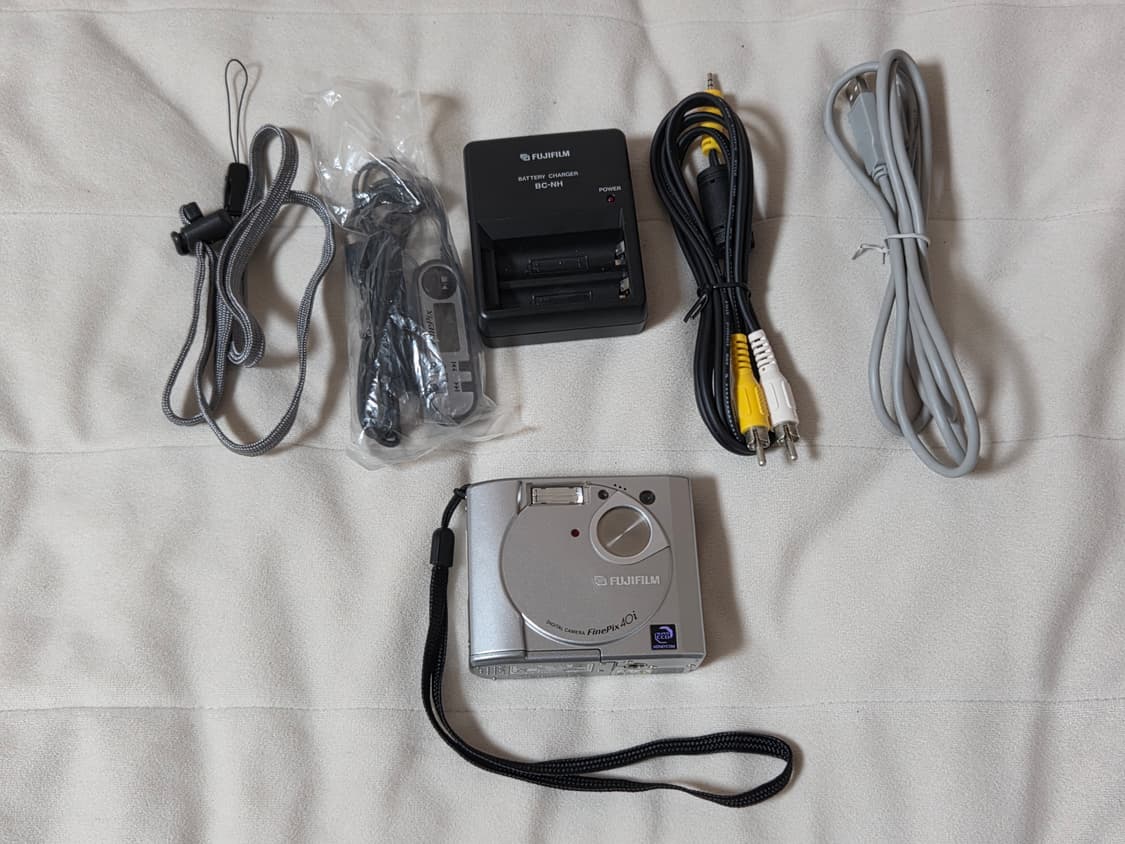 풀박급) 후지필름 파인픽스 Fujifilm finepix 40i 실버 상품이미지9
