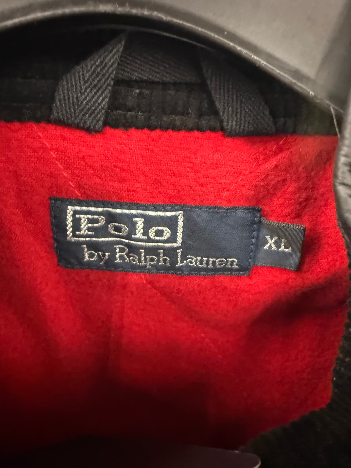 폴로 랄프로렌 블랙와치 오일클로스 자켓 XL 상품이미지3