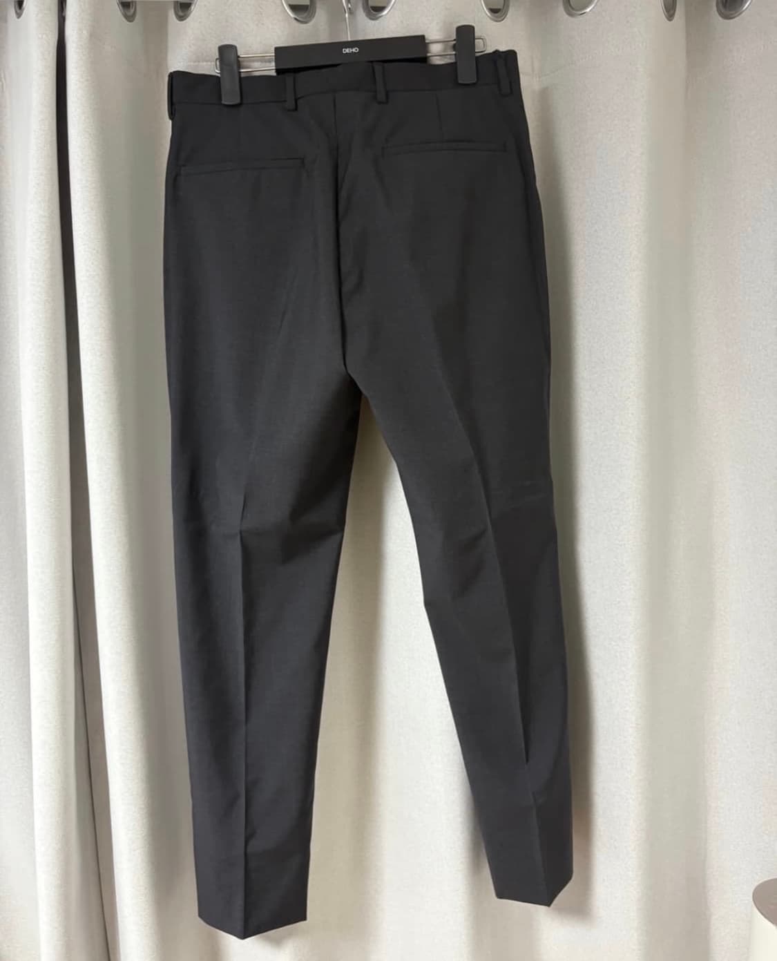 프라다 다크 그레이 버진 울 슬랙스 상품이미지2