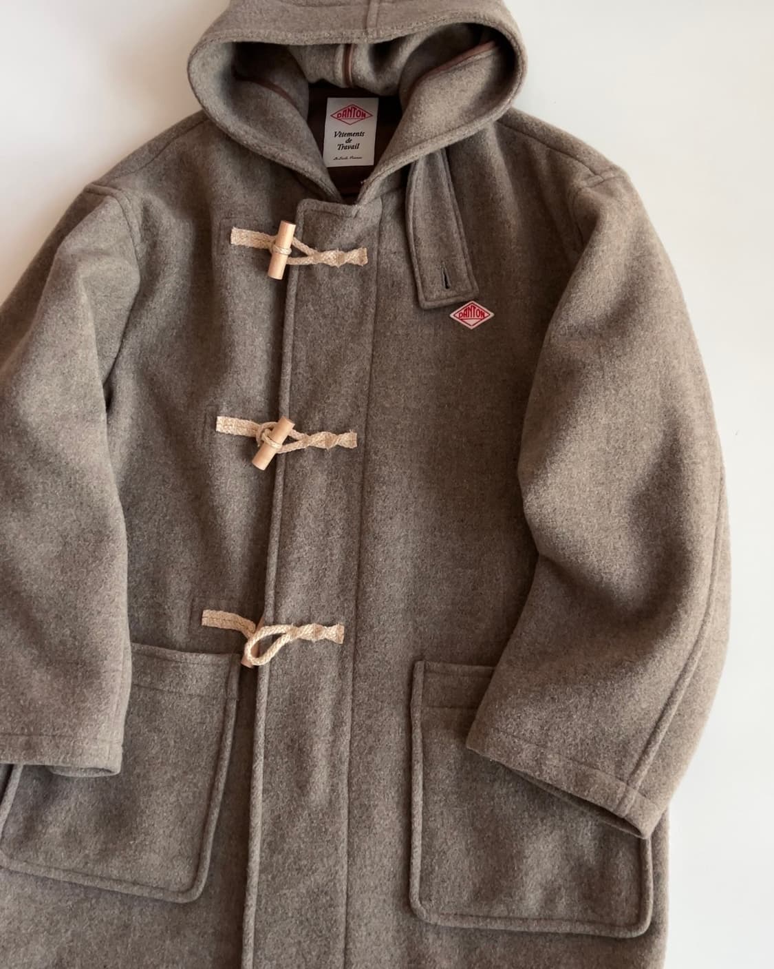 단톤 후드 더플코트 40 상품이미지3