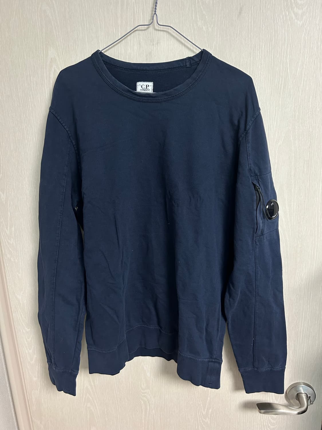 CP컴퍼니 네이비색 롱슬리브 맨투맨 팜 사이즈L 상품이미지1