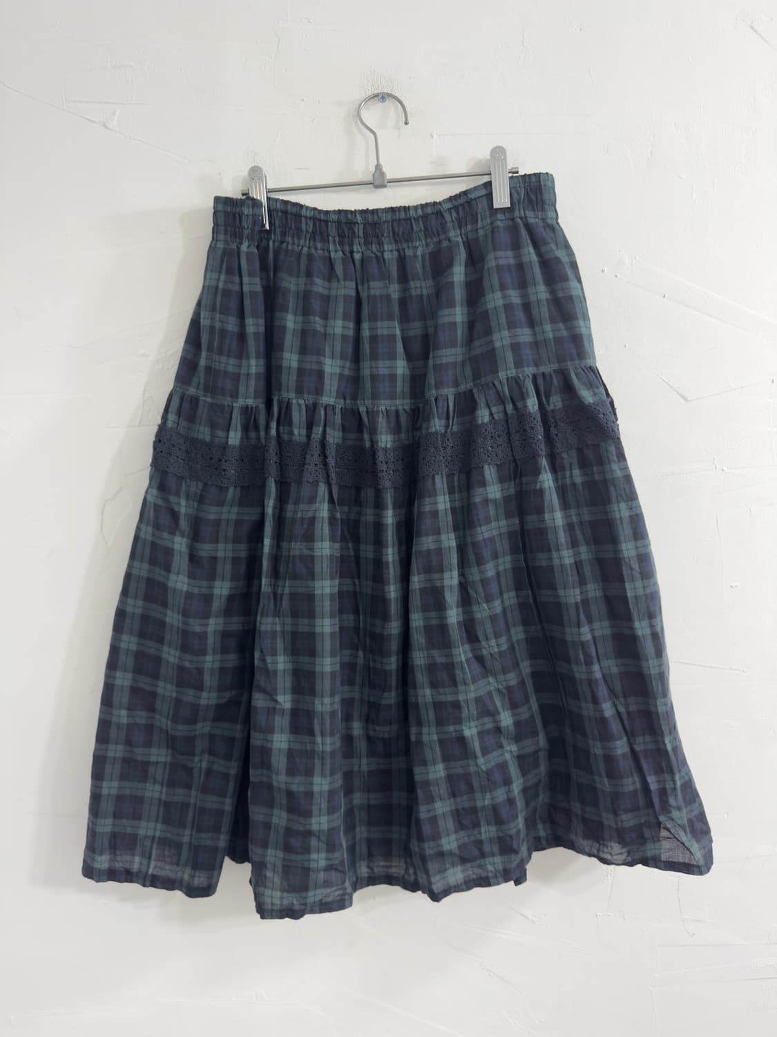 check mori skirt 상품이미지2