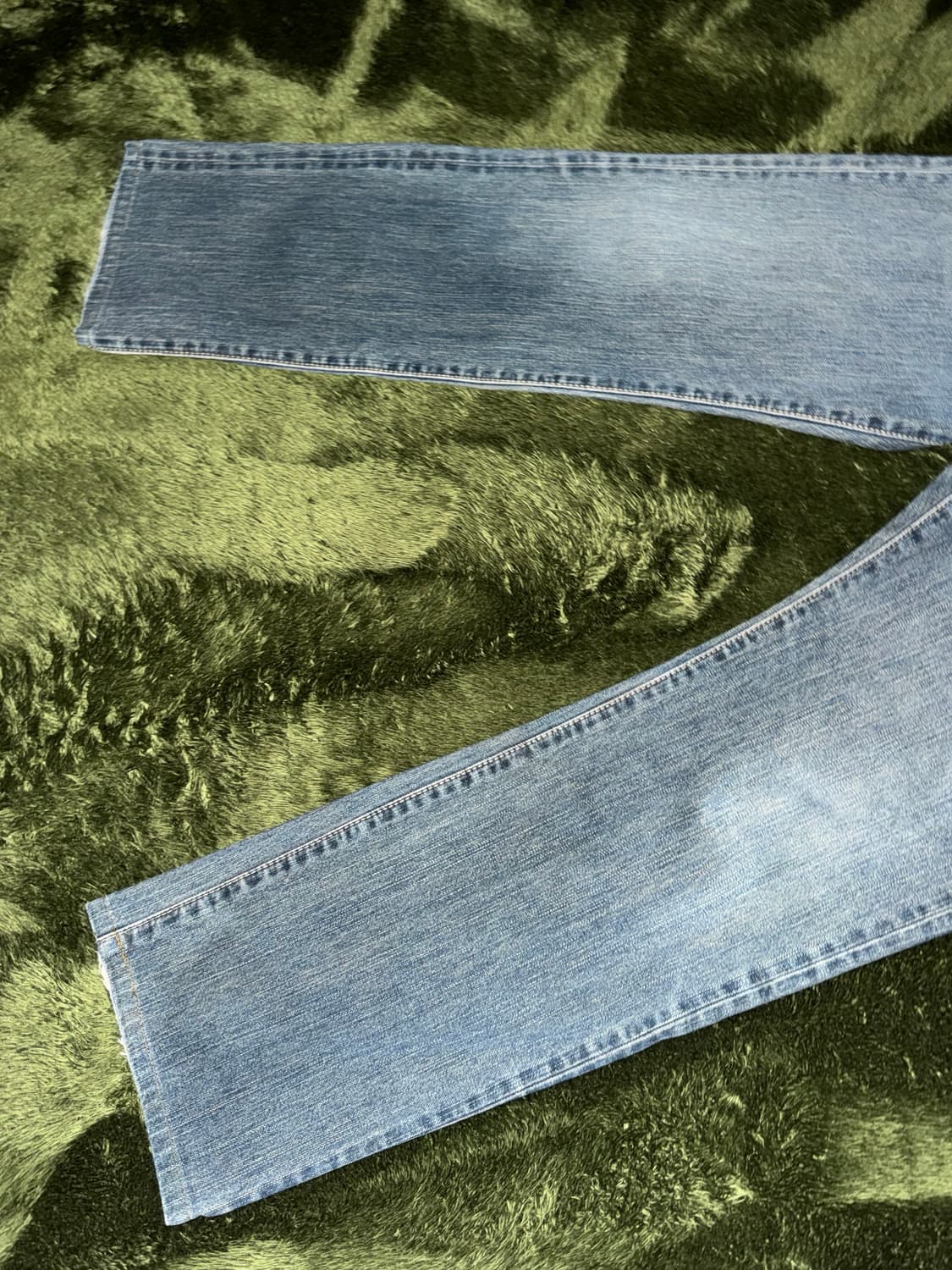 [33] wrangler 랭글러 재팬 빈티지 워시드 데님 팬츠 인디고 상품이미지6