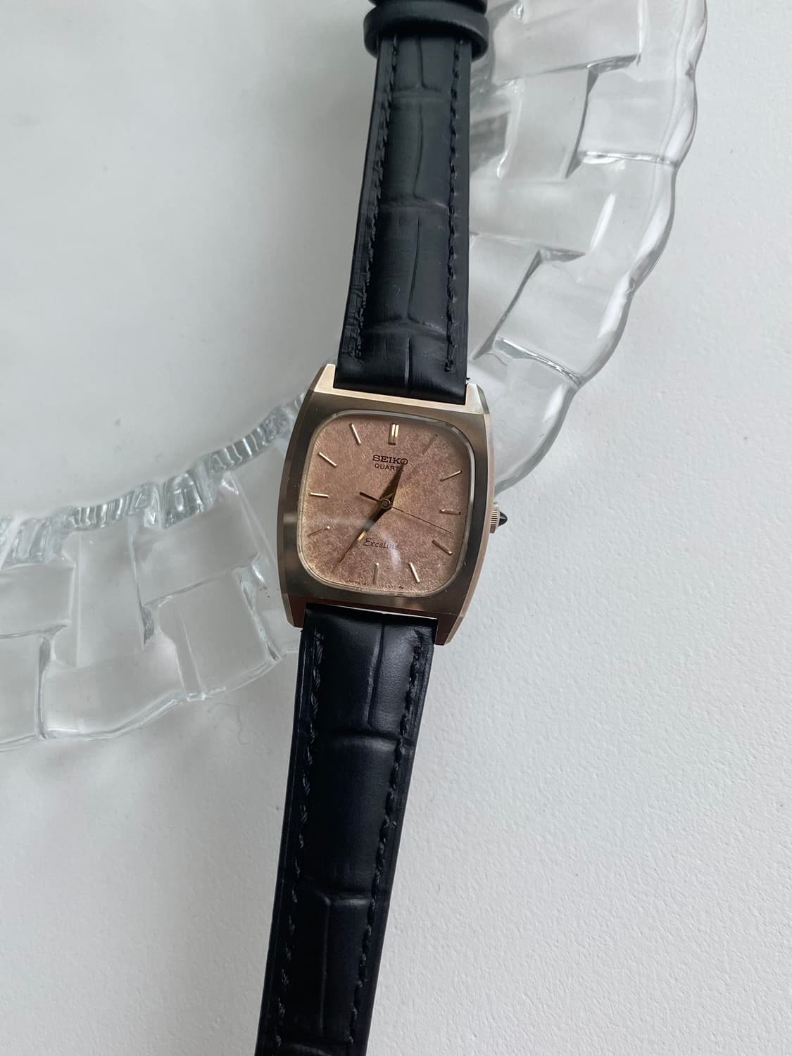 Seiko 세이코 엑셀린 쿼츠 로즈골드 상품이미지2