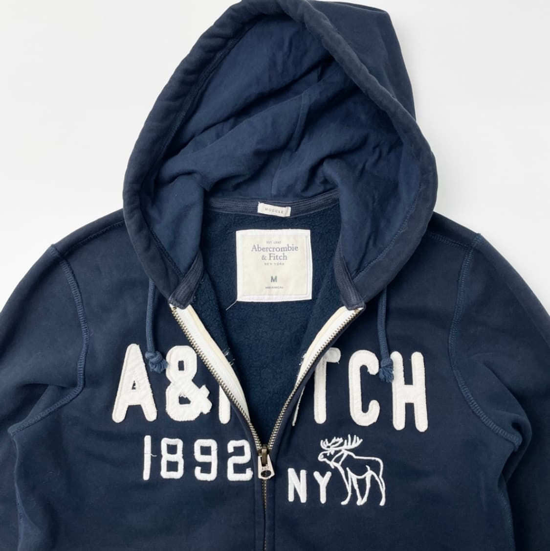 아베크롬비 네이비 후드집업 상품이미지3