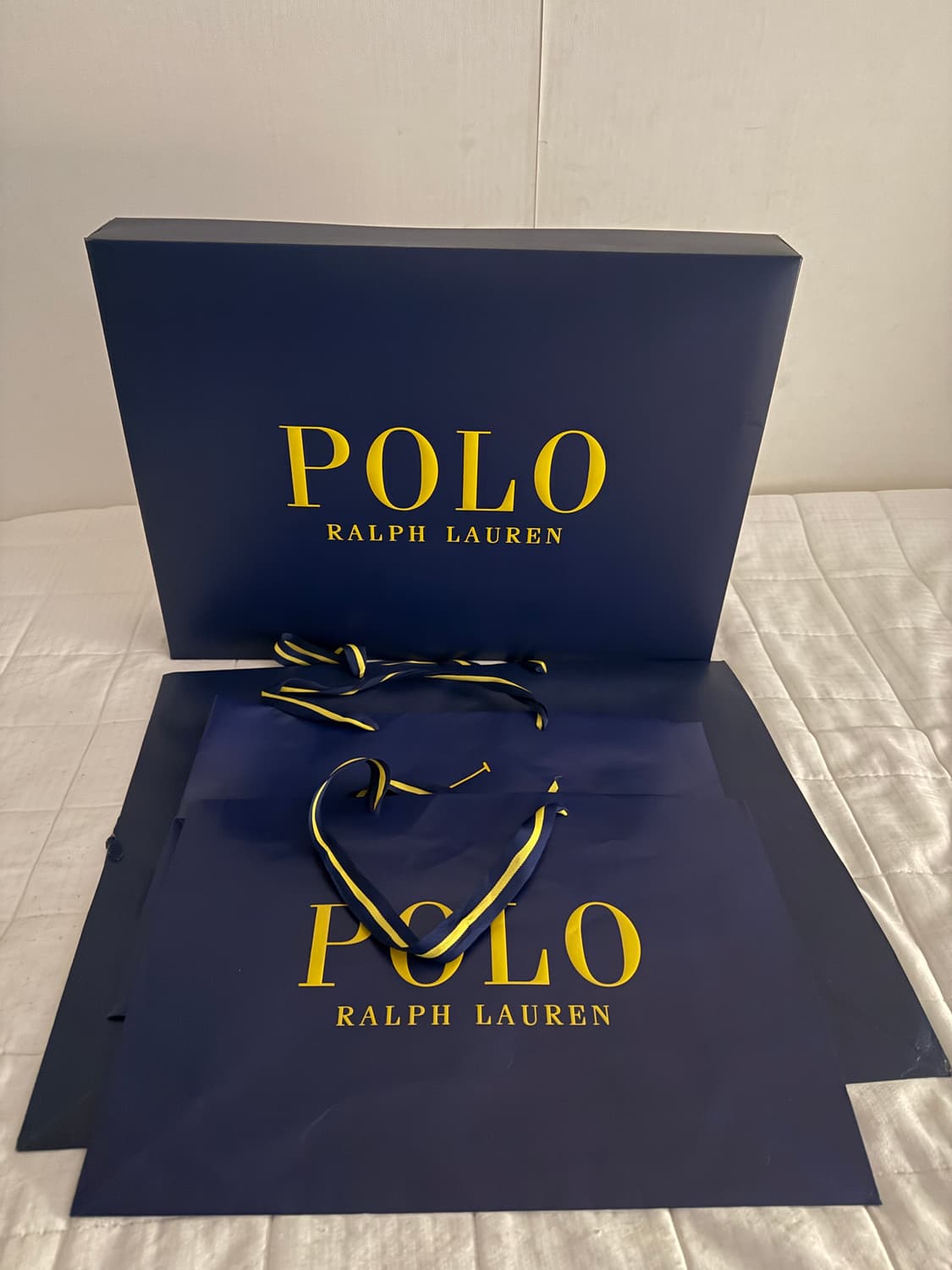 폴로 흰색 꽈베기 니트 상품이미지2