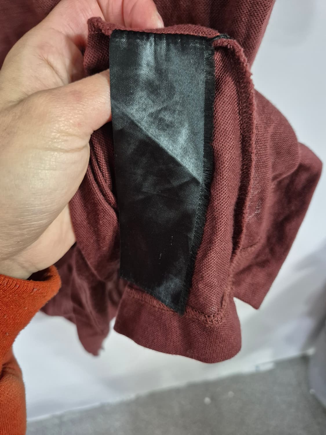 조르지오 아르마니 반팔 셔츠 버건디 (58) 상품이미지7