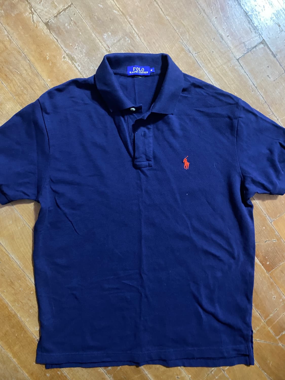 (미사용)폴로 랄프로렌 네이비 카라티 M (100) 상품이미지2