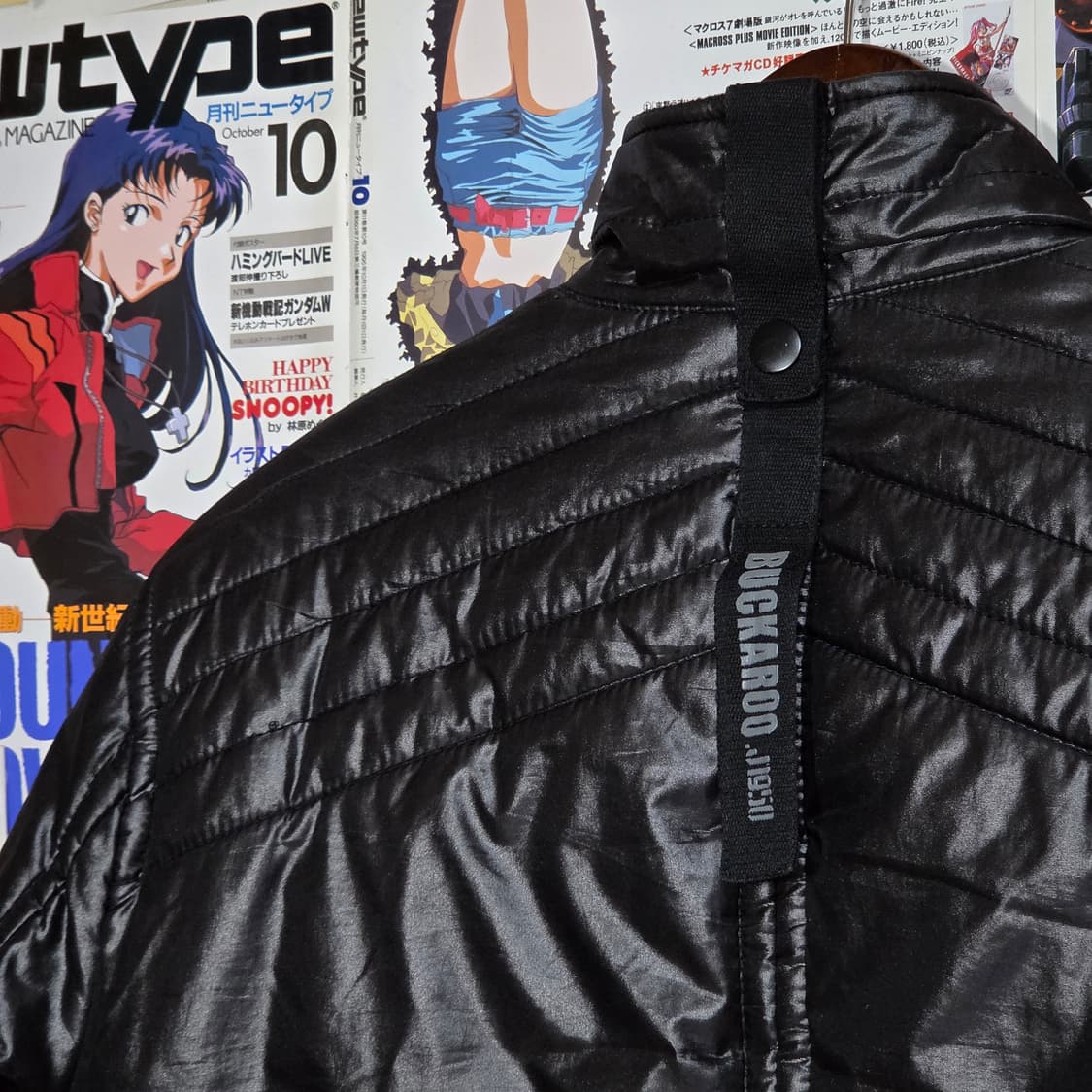 버커루 펑크 유광 패딩 점퍼 상품이미지6