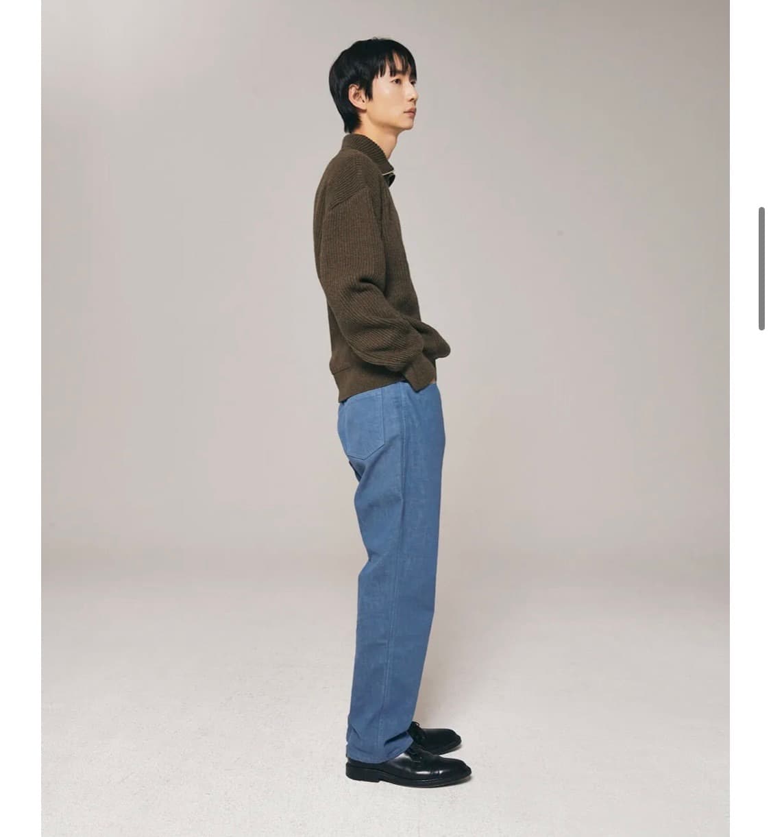 [마티스 더 큐레이터]레귤러 데님 팬츠 _빈티지 블루 (1 size) 상품이미지3