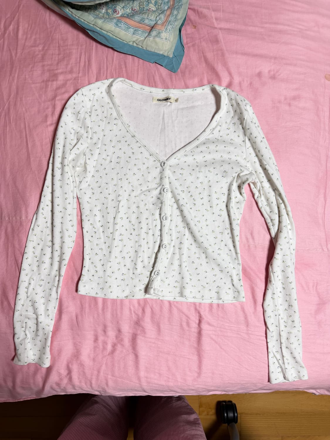 glowny province eyelet cardigan 글로니 가디건 상품이미지2