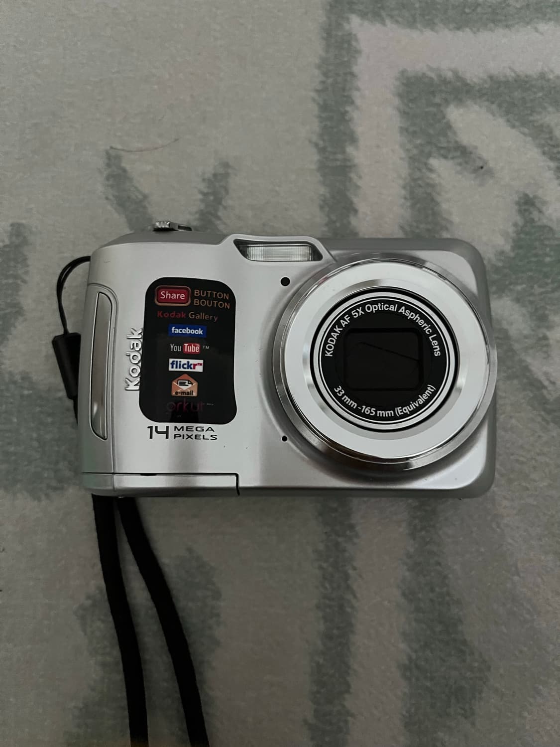 코닥 c195 실버 빈티지 디카 카메라 키키 상품이미지1