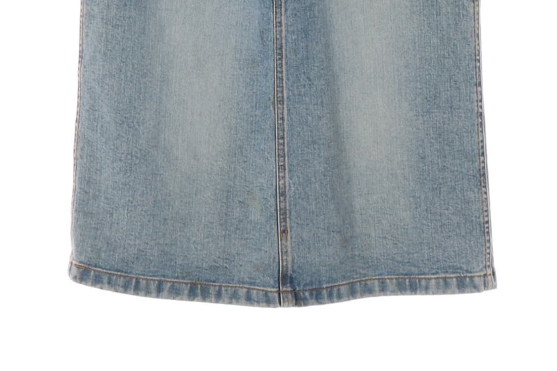 CLRIDE JEANS 멜빵 데님 스커트 M 상품이미지4