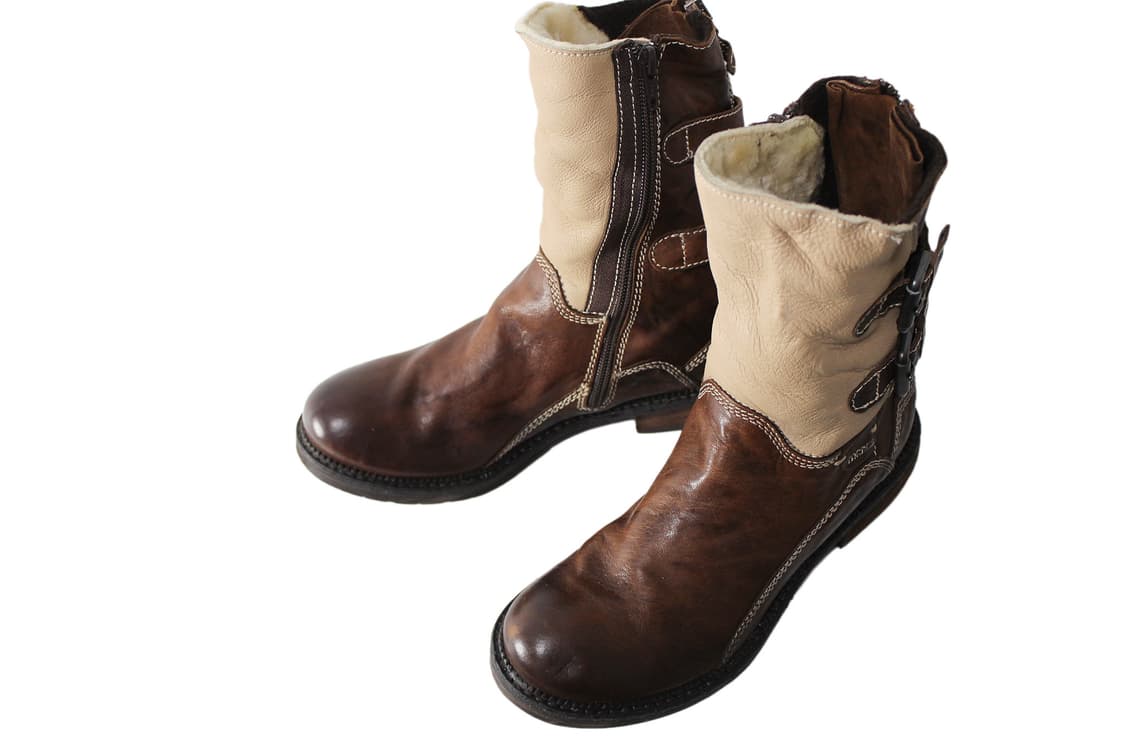 MANAS 엔지니어드 레더 부츠 상품이미지2