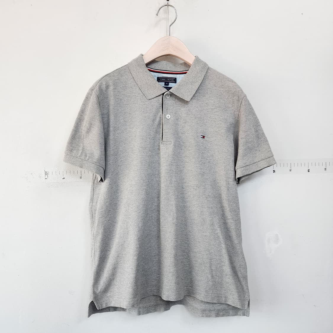 타미힐피거 그레이 반팔 티셔츠 상품이미지1